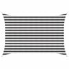 vidaXL Voile d'ombre Anthracite et blanc 2 x 3 m HDPE