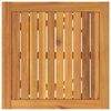 vidaXL Ensemble bistro de jardin 3 pcs Marron Bois d'Acacia Massif