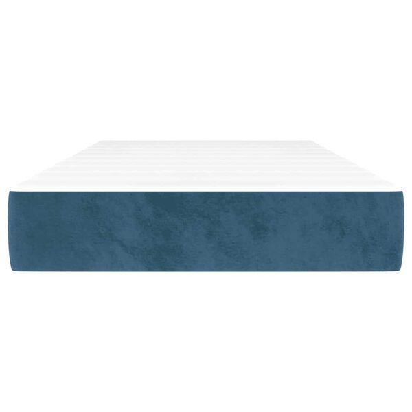 vidaXL Matelas de lit &agrave; ressorts ensach&eacute;s 80x210x20 cm velours