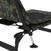 vidaXL Chaise de pêche avec pieds à boue réglables pliable camouflage