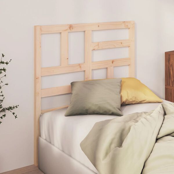 vidaXL T&ecirc;te de lit 106x4x104 cm Bois massif de pin