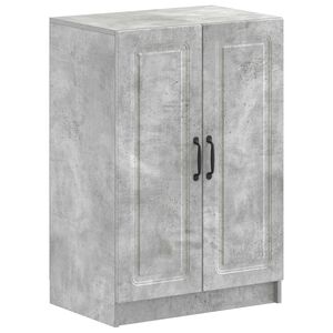 vidaXL Cabinet &agrave; chaussures UTRECHT 59,5 x 39,5 x 87 cm Gris b&eacute;ton