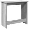 vidaXL Bureau sonoma gris 80x40x75 cm bois d'ing&eacute;nierie