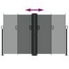vidaXL Auvent lat&eacute;ral r&eacute;tractable anthracite 160x1200 cm