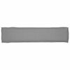 vidaXL Coussin de palette Gris 180 x 40 x 8 cm Tissu Oxford