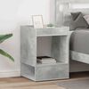 vidaXL Table d'appoint 2 pcs Gris b&eacute;ton 40 x 40 x 56 cm