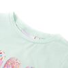 T-shirt pour enfants menthe claire 140