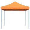 vidaXL Tente de r&eacute;ception pliable escamotable orange 292x292x315 cm