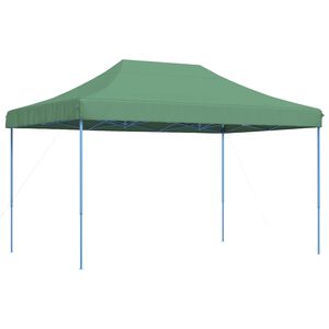 vidaXL Tente de r&eacute;ception pliable escamotable vert 440x292x315 cm
