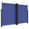 vidaXL Auvent lat&eacute;ral r&eacute;tractable bleu 160x600 cm