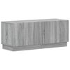 vidaXL Meuble TV Sonoma gris Bois d'ing&eacute;nierie