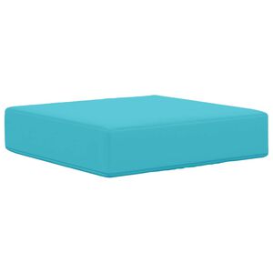 vidaXL Coussin de Si&egrave;ge d'Ext&eacute;rieur Turquoise 40 x 40 x 8 cm