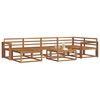 vidaXL Ensemble de canap&eacute;s d'ext&eacute;rieur 7 pcs Naturel