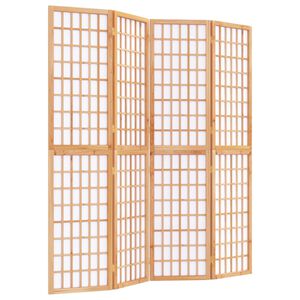 vidaXL Cloison de s&eacute;paration pliable 4 panneaux 160x170 cm