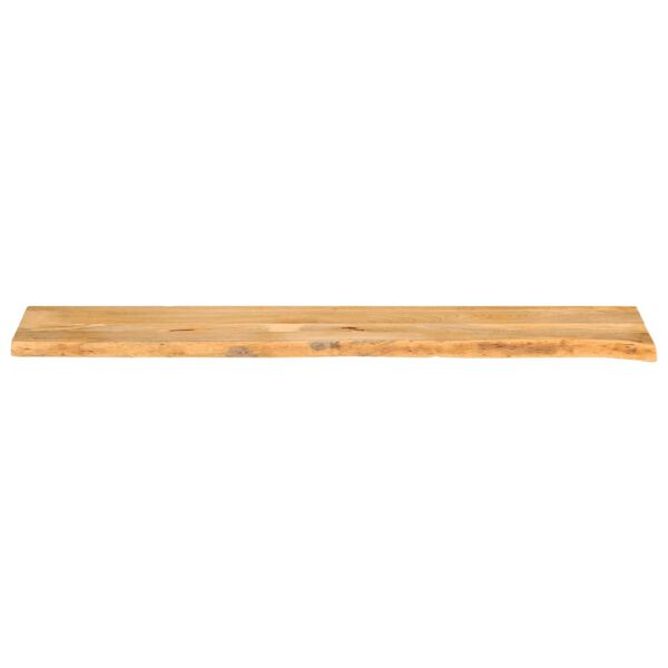 vidaXL Dessus de table &agrave; bord vivant 180x20x3,8cm bois massif manguier