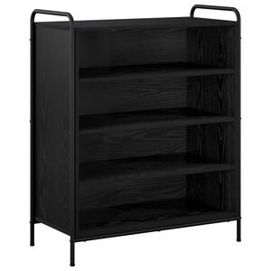 vidaXL Cabinet &agrave; chaussures 76 x 36,5 x 93 cm Bois d'ing&eacute;nierie