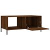 vidaXL Table basse ch&ecirc;ne marron 90x50x40 cm bois d'ing&eacute;nierie