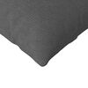 vidaXL Coussins de canap&eacute; 2 pcs Gris fonc&eacute; 145 x 40 cm