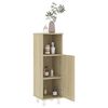 vidaXL Armoire de salle de bain Ch&ecirc;ne sonoma Bois d'ing&eacute;nierie