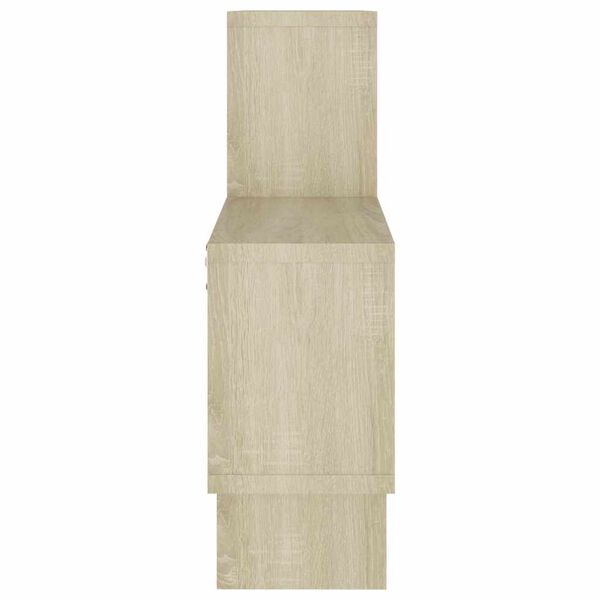 vidaXL Étagère murale forme d'auto Chêne sonoma Bois d’ingénierie