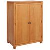 vidaXL Armoire avec stockage avec porte Marron Bois d'ing&eacute;nierie