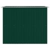 vidaXL Abri de stockage pour jardin M&eacute;tal Vert 257 x 205 x 178 cm