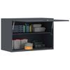 vidaXL Armoire murale pour garage Anthracite 80 x 40 x 53 cm