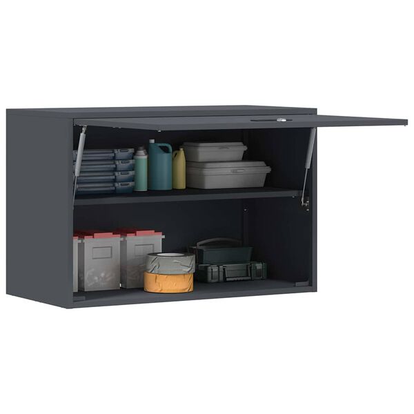 vidaXL Armoire murale pour garage Anthracite 80 x 40 x 53 cm