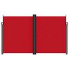 vidaXL Auvent lat&eacute;ral r&eacute;tractable Rouge 200x1200 cm