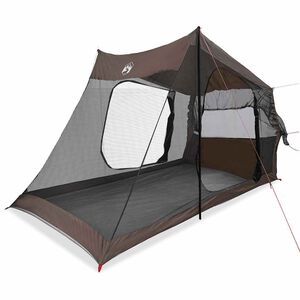 vidaXL Tente de voiture 2 personnes marron imperméable