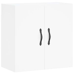vidaXL Armoire murale blanc 60x31x60 cm bois d'ing&eacute;nierie