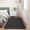 vidaXL Tapis en Fourrure Synth&eacute;tique de Lapin Olite Noir 100 x 200 cm