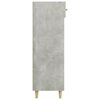 vidaXL Armoire &agrave; chaussures Gris b&eacute;ton 60x35x105 cm Bois d'ing&eacute;nierie