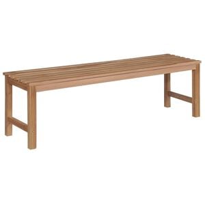vidaXL Banc de jardin 150 cm Teck solide