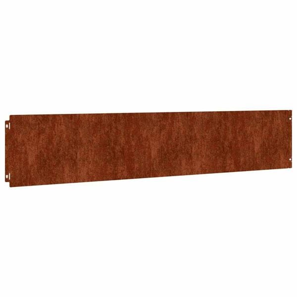 vidaXL Bordures de pelouse 10 pcs 20x103 cm acier corten flexible