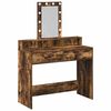 vidaXL Table de Toilette Marron 100 x 41 x 140 cm Bois d'ing&eacute;nierie