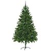 vidaXL Sapin de No&euml;l avec 300 LED avec support Vert 210 cm PE