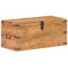 vidaXL Coffre 90x40x40 cm Bois d'acacia solide