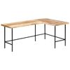 vidaXL Bureau 180x120x76 cm Bois de manguier massif