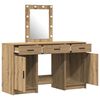vidaXL Table de Toilette Marron 50 x 41 x 135 cm Bois d'ing&eacute;nierie