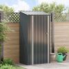 vidaXL Cabanons de jardin Anthracite 103 x 74 x 200 cm M&eacute;tал