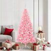 vidaXL Sapin de No&euml;l avec 300 LED avec support Rose 180 cm PVC