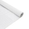 vidaXL Film de fen&ecirc;tre auto-adh&eacute;sif Blanc d&eacute;poli 45 x 1000 cm PVC