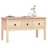vidaXL Table basse 102x49x55 cm Bois massif de pin