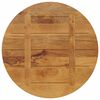 vidaXL Dessus de table &Oslash; 80x3,8 cm rond bois de manguier massif
