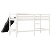 vidaXL Lit mezzanine d'enfants sans matelas 90x190 cm bois pin massif