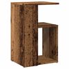 vidaXL Table d'appoint vieux bois 36x30x56 cm bois d'ingénierie