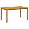 vidaXL Table de jardin 150x90x74 cm Bois d'acacia massif