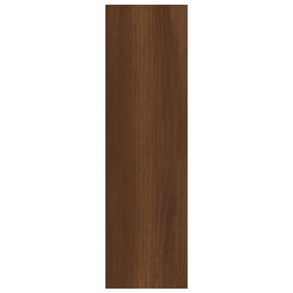vidaXL Étagère murale Chêne marron 75x16x55 cm Bois d'ingénierie
