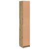 vidaXL Armoire de bain ch&ecirc;ne artisanal 32x34x188,5cm bois d'ing&eacute;nierie